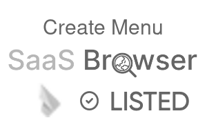 Create Menu - SaaS Browser Verified Badge