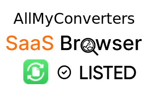 AllMyConverters - SaaS Browser Verified Badge