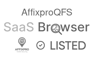 AffixproQFS Ledger - SaaS Browser Verified Badge
