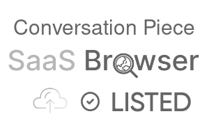 Conversation Piece - SaaS Browser Verified Badge