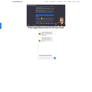 StatuteFINDER Screenshot
