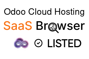 Odoo Cloud Hosting - SaaS Browser Verified Badge