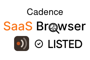 Cadence - SaaS Browser Verified Badge