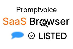 Promptvoice - SaaS Browser Verified Badge
