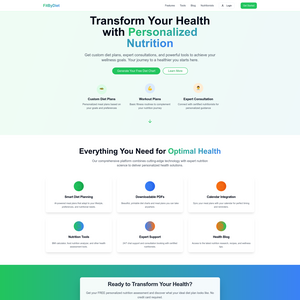 FitByDiet Screenshot