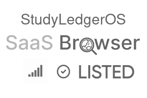 StudyLedgerOS - SaaS Browser Verified Badge