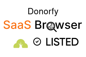 Donorfy - SaaS Browser Verified Badge
