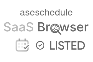 aseschedule - SaaS Browser Verified Badge