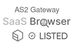 AS2 Gateway - SaaS Browser Verified Badge