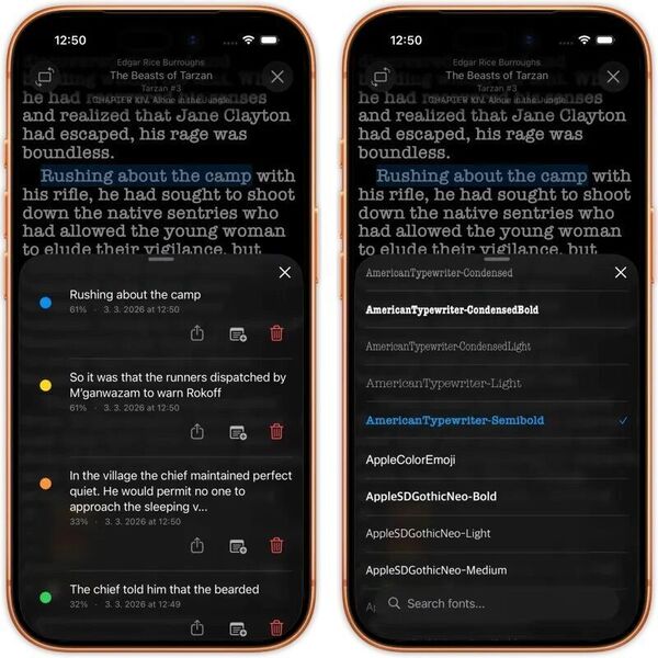 justRead Screenshot 1
