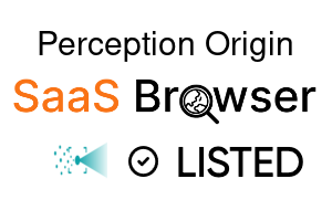 Perception Origin - SaaS Browser Verified Badge