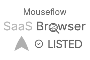 Mouseflow - SaaS Browser Verified Badge