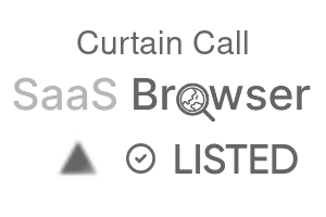 Curtain Call - SaaS Browser Verified Badge