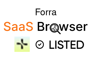 Forra - SaaS Browser Verified Badge