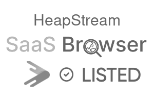 HeapStream - SaaS Browser Verified Badge