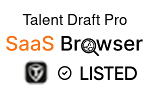Talent Draft Pro - SaaS Browser Verified Badge