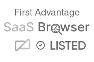 First Advantage - SaaS Browser Verified Badge