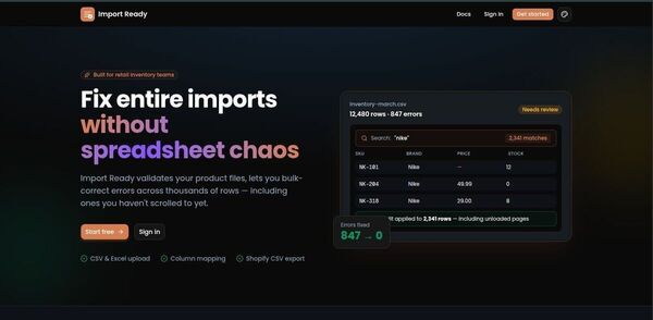 Import Ready Screenshot 1