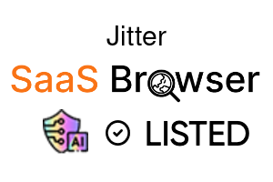 Jitter - SaaS Browser Verified Badge