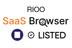 RIOO - SaaS Browser Verified Badge