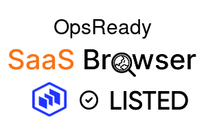 OpsReady - SaaS Browser Verified Badge