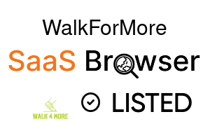 WalkForMore - SaaS Browser Verified Badge