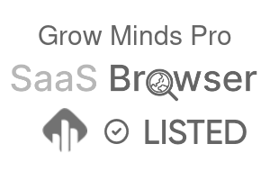 Grow Minds Pro - SaaS Browser Verified Badge