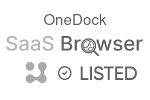 OneDock - SaaS Browser Verified Badge