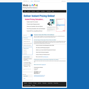 Printing Storefront Solutions Screenshot