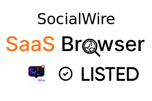 SocialWire - SaaS Browser Verified Badge