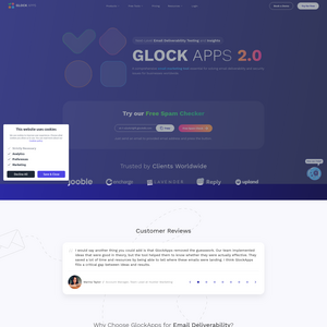GlockApps Screenshot