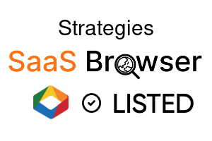 Strategies - SaaS Browser Verified Badge