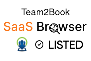 Team2Book - SaaS Browser Verified Badge