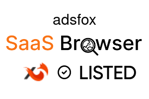 adsfox - SaaS Browser Verified Badge