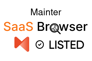 Mainter - SaaS Browser Verified Badge
