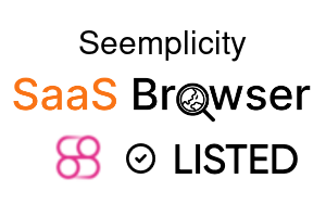 Seemplicity - SaaS Browser Verified Badge