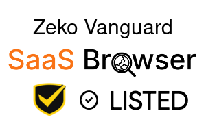 Zeko Vanguard - SaaS Browser Verified Badge