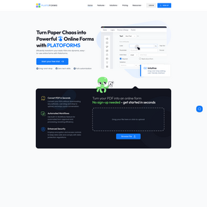 PlatoForms Screenshot