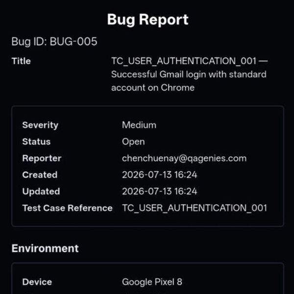 QA Genie Studio Screenshot 7