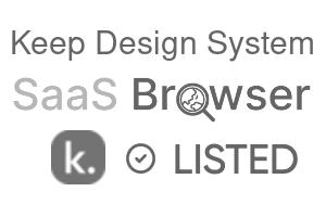 Keep Design System - SaaS Browser Verified Badge