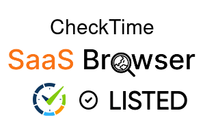 CheckTime - SaaS Browser Verified Badge