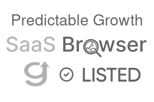 Predictable Growth - SaaS Browser Verified Badge