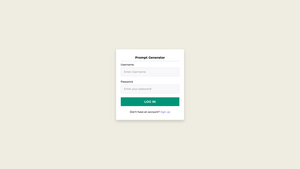 Prompt Generator Screenshot