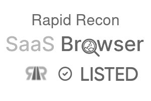 Rapid Recon - SaaS Browser Verified Badge