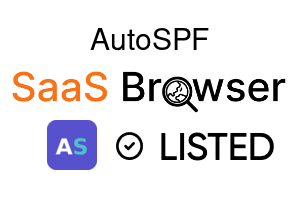 AutoSPF - SaaS Browser Verified Badge