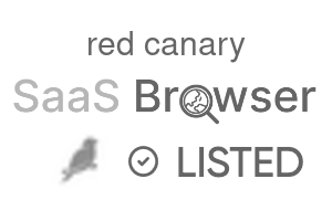 red canary - SaaS Browser Verified Badge