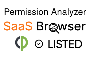Permission Analyzer - SaaS Browser Verified Badge