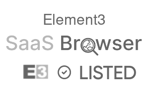 Element3 - SaaS Browser Verified Badge