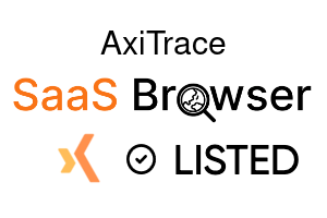 AxiTrace - SaaS Browser Verified Badge