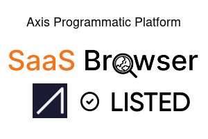 Axis Programmatic Platform - SaaS Browser Verified Badge